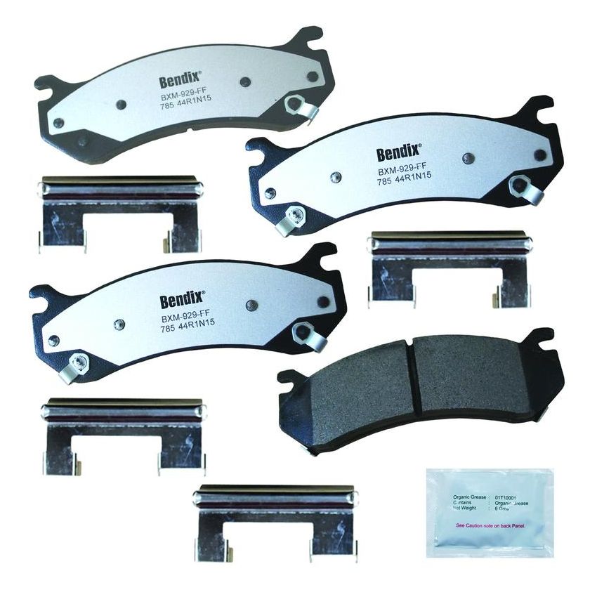 Bendix Friction MKD785FM BENDIX Fleet MetLok Brake Pad