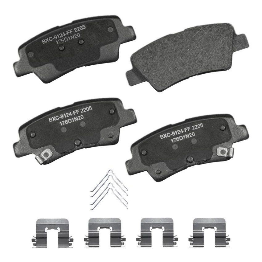 Bendix Friction SBC2205 STOP BY BENDIX Disc Brake Pad