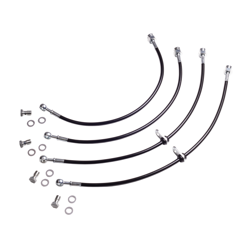 Chase Bays CB-MK-FW 93-98 Toyota Supra Caliper Brake Lines - Front & Rear Lines