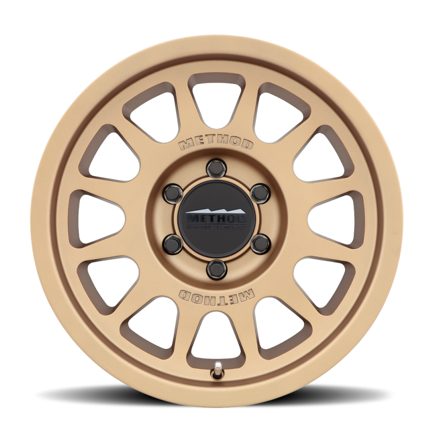 Method Wheels MR70377563950 Method MR703 17x7.5 +50mm Offset 6x130 84.1mm CB Method Bronze Wheel