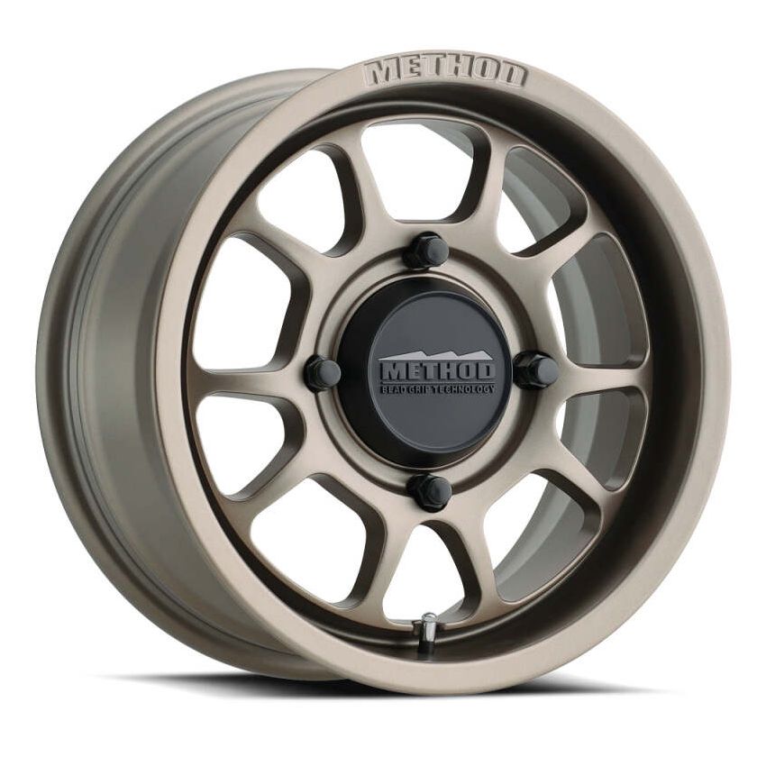 Method Wheels MR40957012452 Method MR409 Bead Grip 15x7 / 5+2/38mm Offset / 5x4.5 / 72 CB Steel Grey Wheel