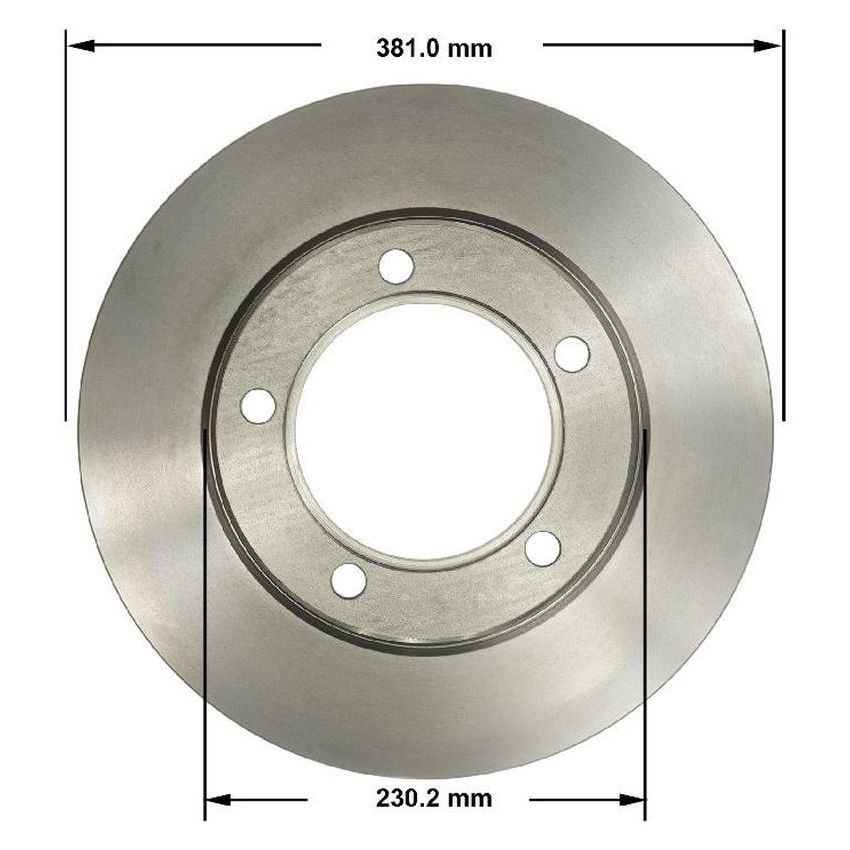 BENDIX DRUM & ROTORS PRT5689 BENDIX Disc Brake Rotor