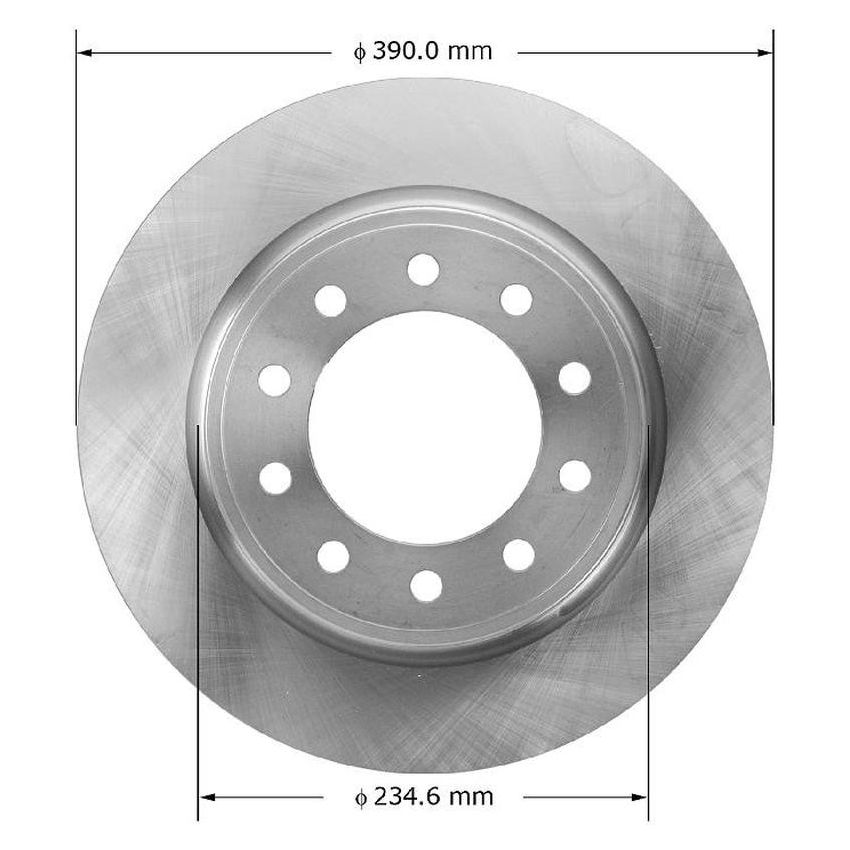 BENDIX DRUM & ROTORS PRT5911 BENDIX Disc Brake Rotor