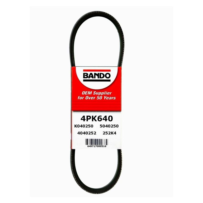 BANDO BELTS 4PK640 Bando USA OEM Quality Serpentine Belt