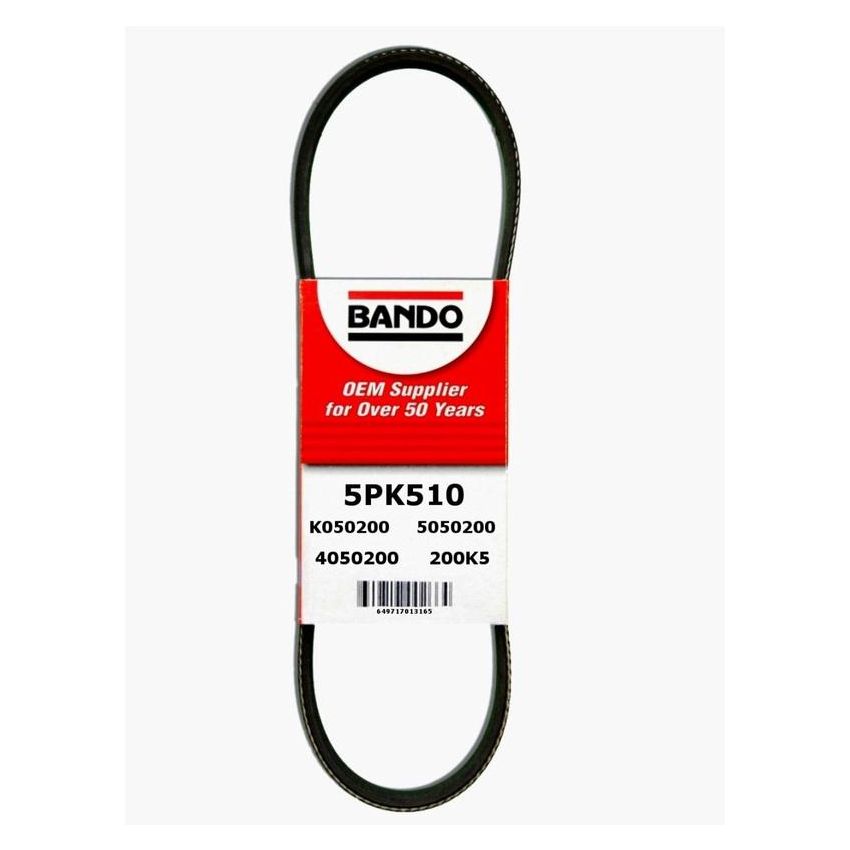 BANDO BELTS 5PK510 Bando USA OEM Quality Serpentine Belt