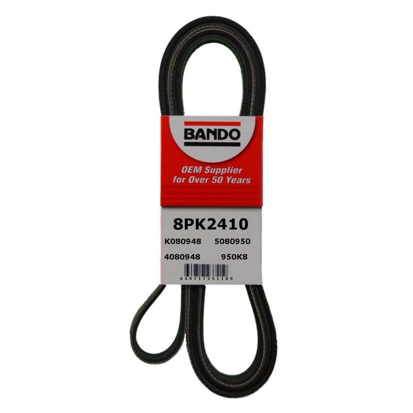 BANDO BELTS 8PK2410 Bando USA OEM Quality Serpentine Belt
