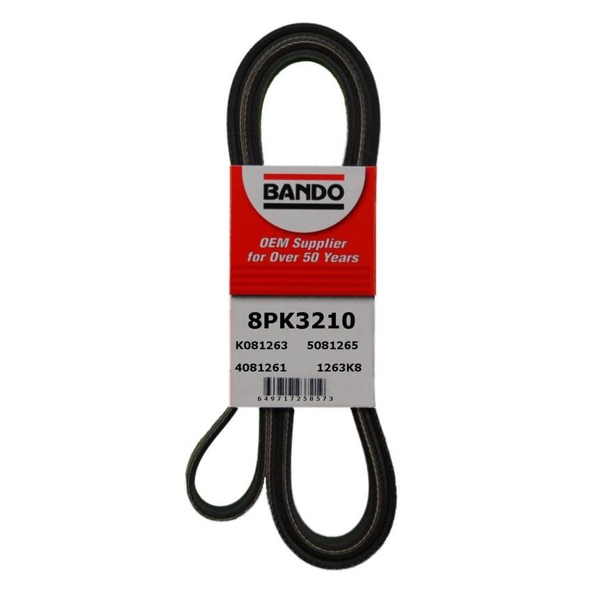 BANDO BELTS 8PK3210 Bando USA OEM Quality Serpentine Belt