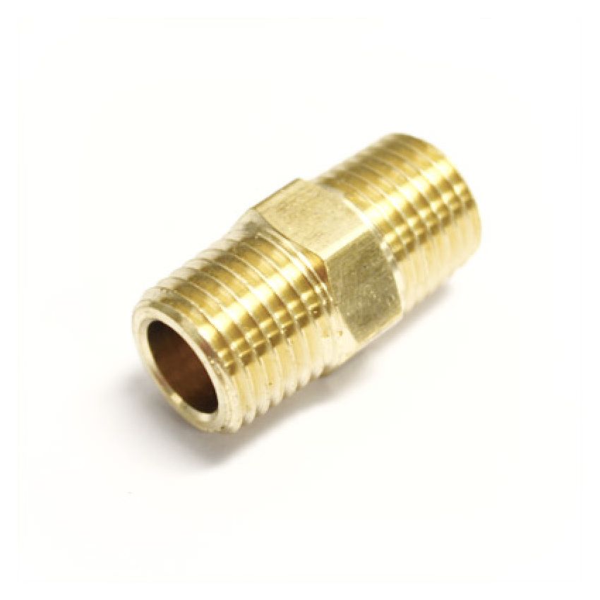 Ridetech 31957001 Airline Fitting, Nipple. 1/4