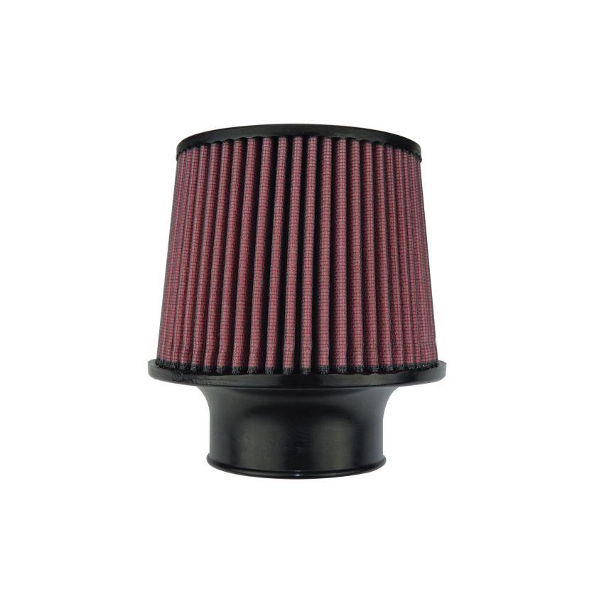 Injen High Performance Air Filter - 3.00 Black Filter 6 Base / 5 Tall / 5 Top