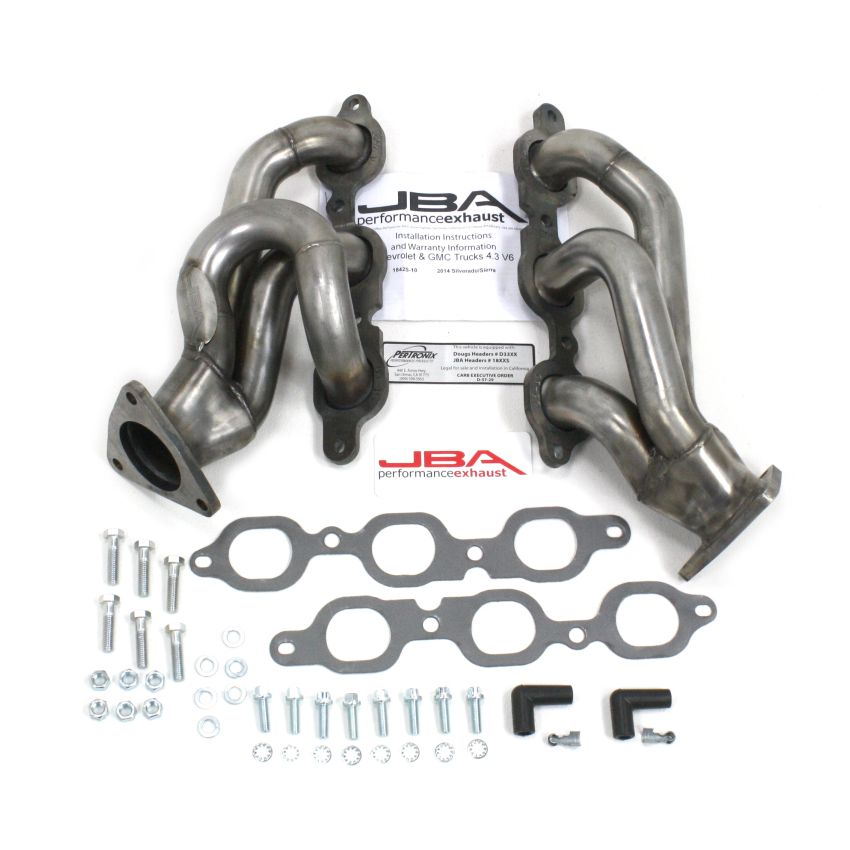 JBA 14-20 GM Truck 4.3L V6 1-5/8in Primary Raw 409SS Cat4Ward Header