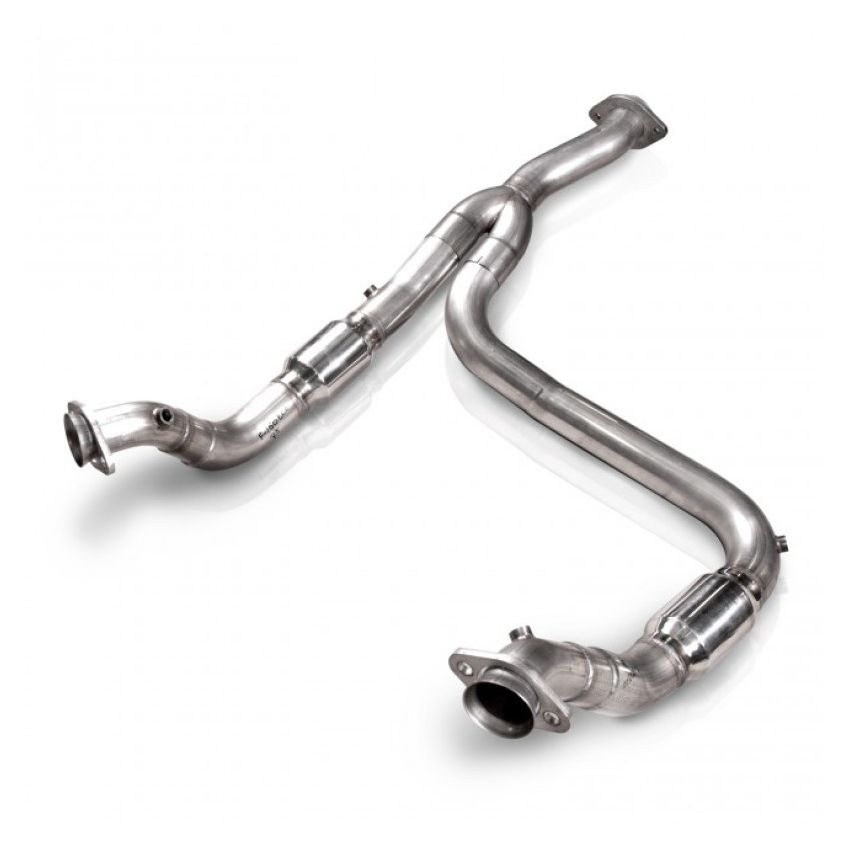 Stainless Works 2011-14 F-150 3.5L 3in Downpipe High-Flow Cats Y-Pipe Factory Connection