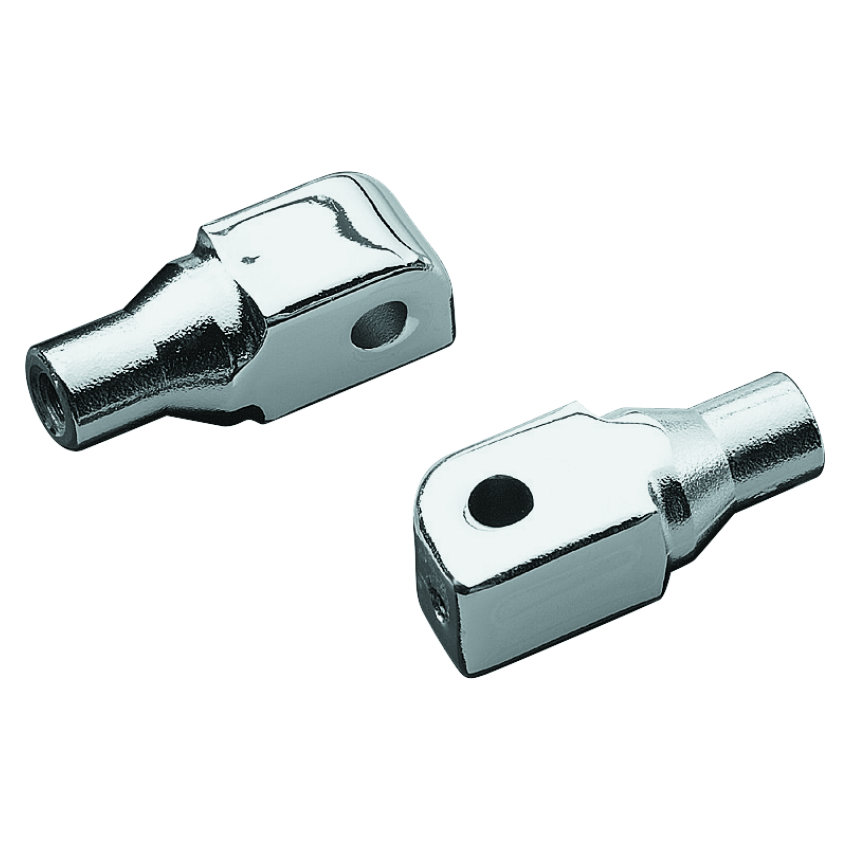 Kuryakyn 8802 Tapered Peg Adapter Honda Rear Chrome