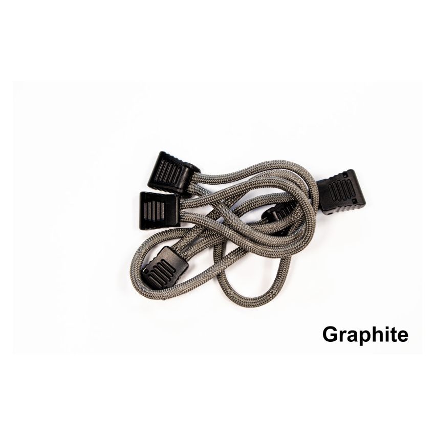 Fishbone Offroad Paracord Zipper Pulls 5 Pcs Graphite