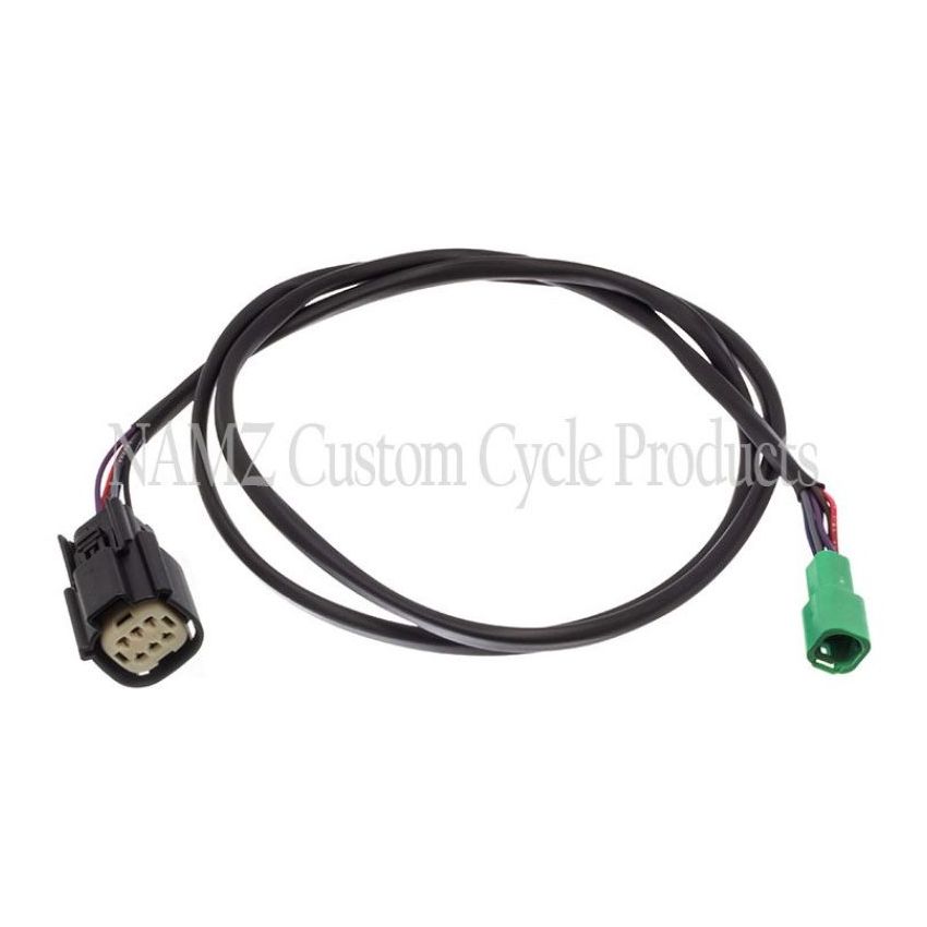 NAMZ NTBW-4202 14-15 V-Twin FL Models (Up to 20in. Tall Handlebars) Plug-N-Play Throttle-By-Wire Harness