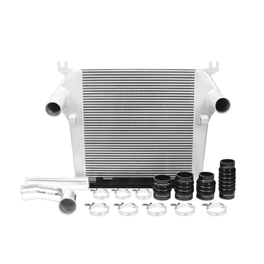 Mishimoto 10-12 Dodge 6.7L Cummins Intercooler Kit (Silver)