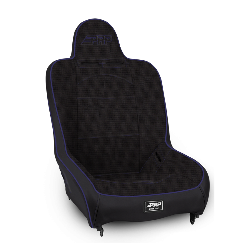 PRP Seats A100110-50-M PRP Premier High Back Suspension Seat- Black/Purple Tweed