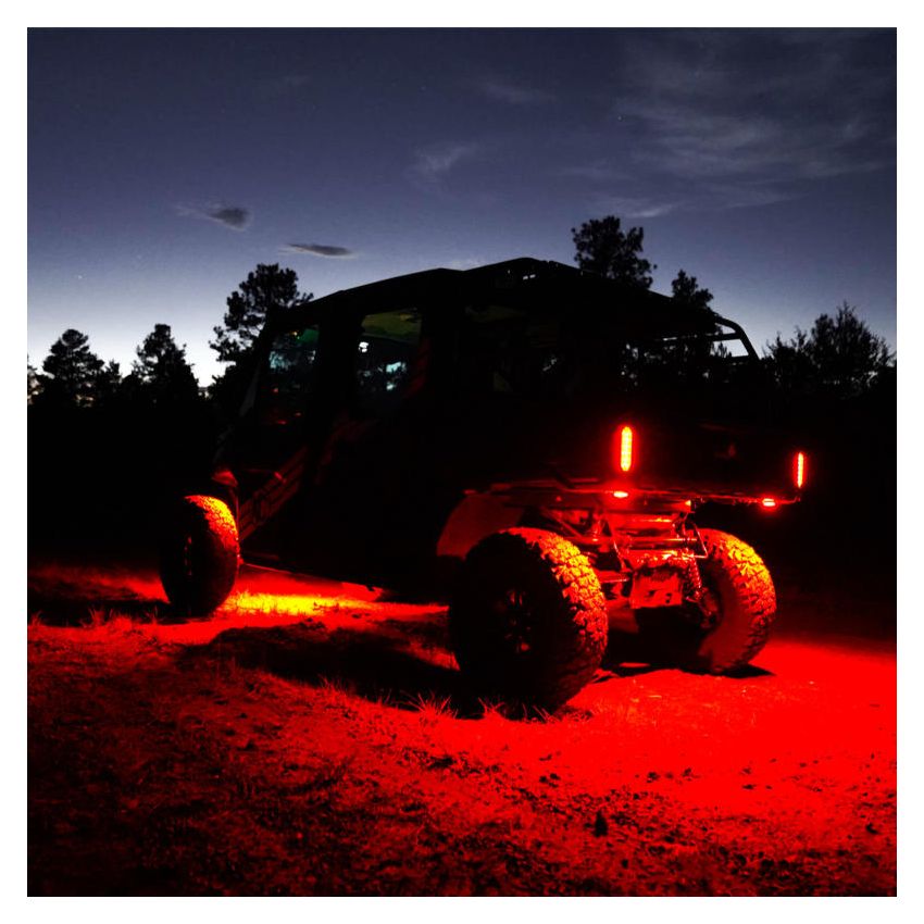 KC HiLiTES 4403 KC Cyclone 2.0 LED - Replacement Lens - Red - Single