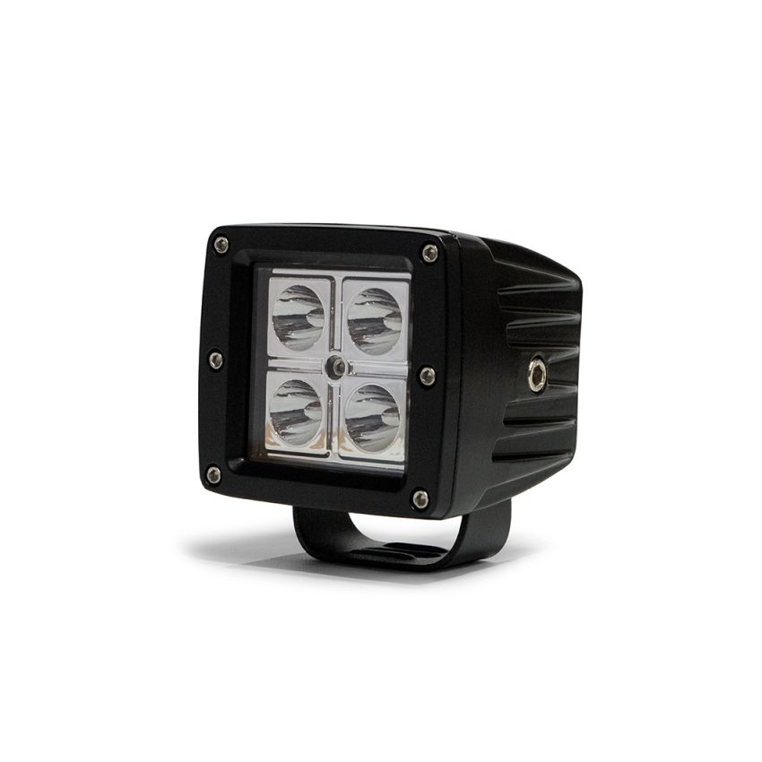 DV8 Offroad 3in Cube LED Light 20W Spot 5W LED - Chrome