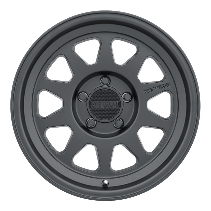 Method Wheels MR31678550500 Method MR316 17x8.5 0mm Offset 5x5 71.5mm CB Matte Black Wheel