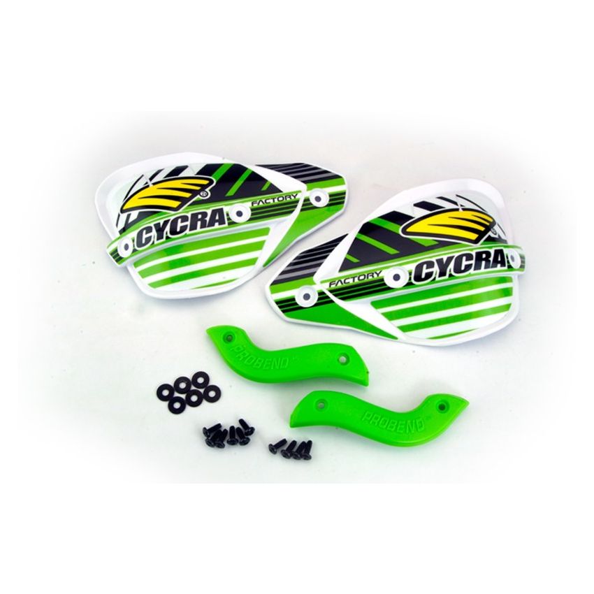 Cycra 1CYC-1016-72 Factory Enduro Handshield - Green