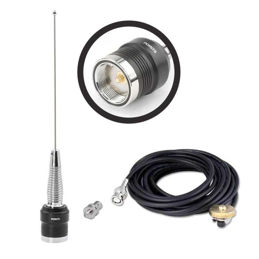 Rugged Radios EXT-ANT-KIT-UHF-ABH UHF Ext Antenna Kit (UHF 450 - 470 MHz) R1 - GMR2 PLUS - RDH16 - RDHX - ABH7