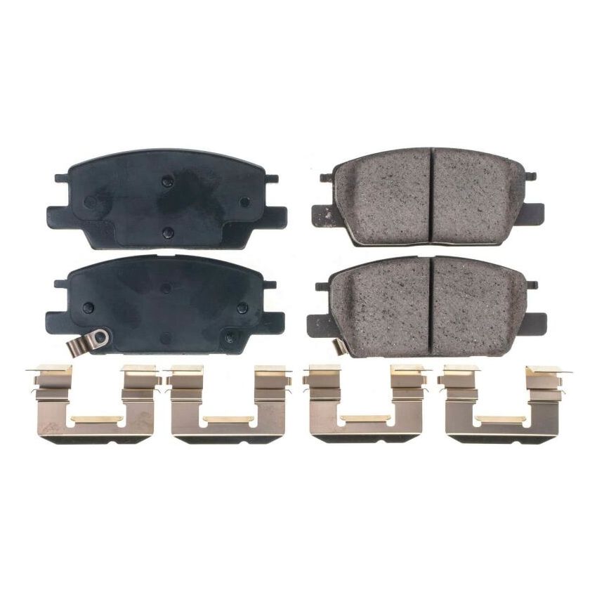 PowerStop 17-1913N PowerStop - Z17 Low-Dust Ceramic Brake Pads with Hardware