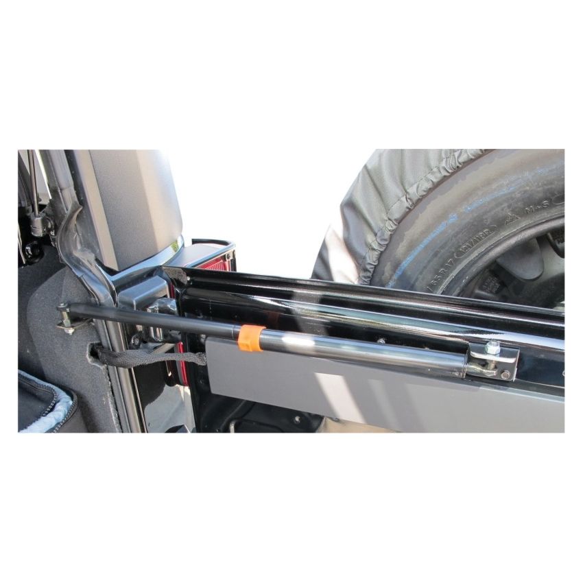 Rampage 2007-2010 Jeep Wrangler(JK) Rear Door Heavy Duty Gas Strut - Black