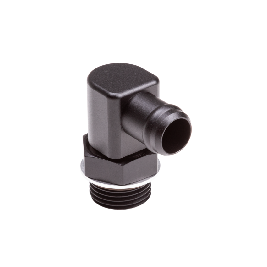 Chase Bays CB-10ANBARB-90/A 10AN ORB to 5/8 Hose Barb 90 Deg Fitting