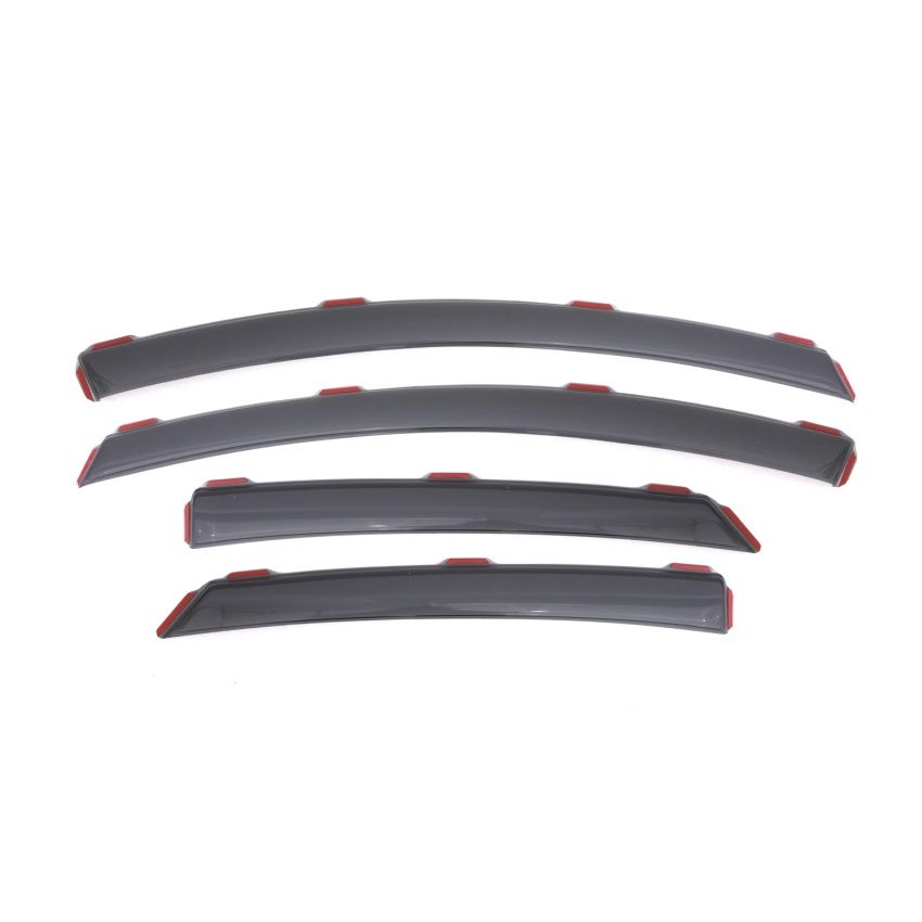 Lund 13-17 Ford Fusion Ventvisor Elite Window Deflectors - Smoke (4 Pc.)