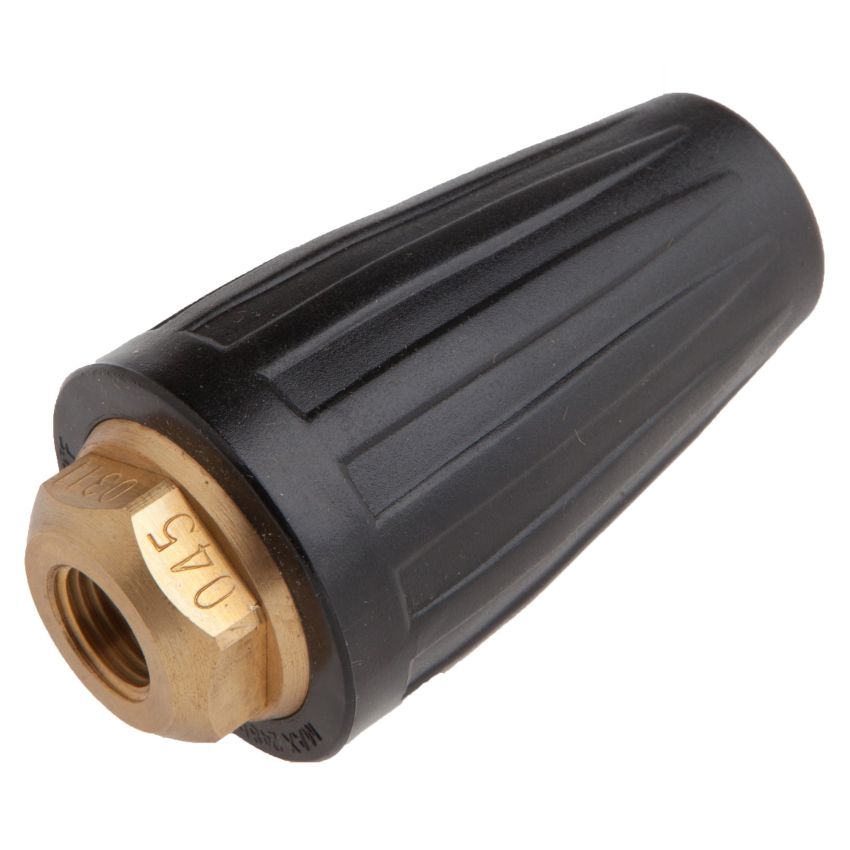 Forney 75160 Pressure Washer Accessories, Nozzle, Rotating Turbo, 4.5mm with 1/4-Inch FNPT Inlet, 3,600 PSI