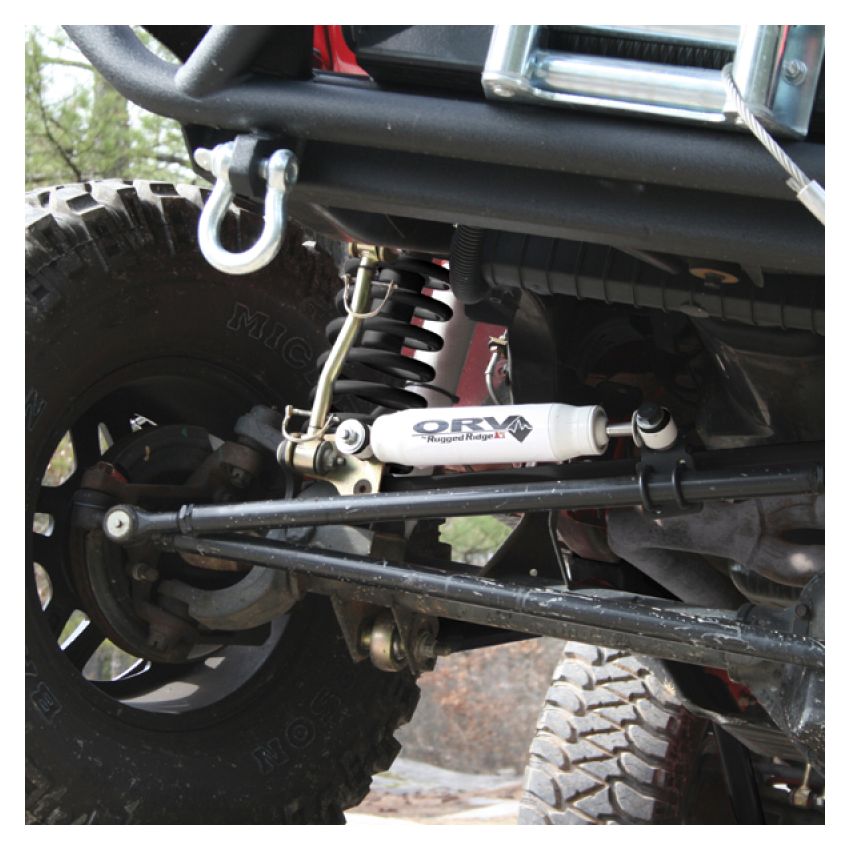 Rugged Ridge Steering Stabilizer 55-86 Jeep CJ