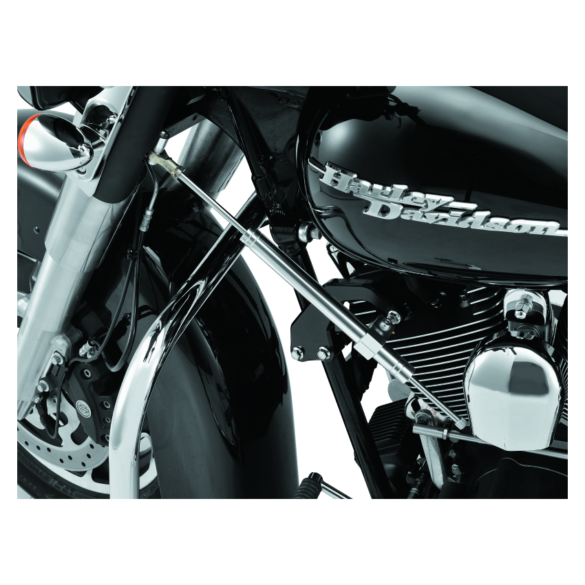 TwinPower 601114 Twin Power 00-08 FLH FLT Satin Steering Damper Kit