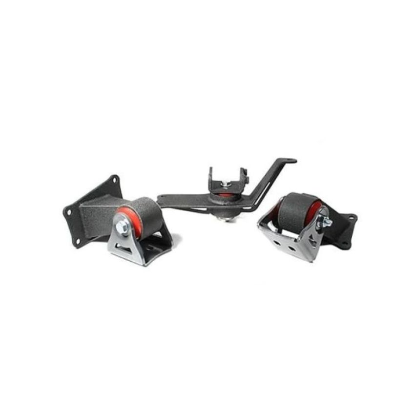 Innovative 00-09 Honda S2000 F-Series Black Steel Mounts 75A Bushings
