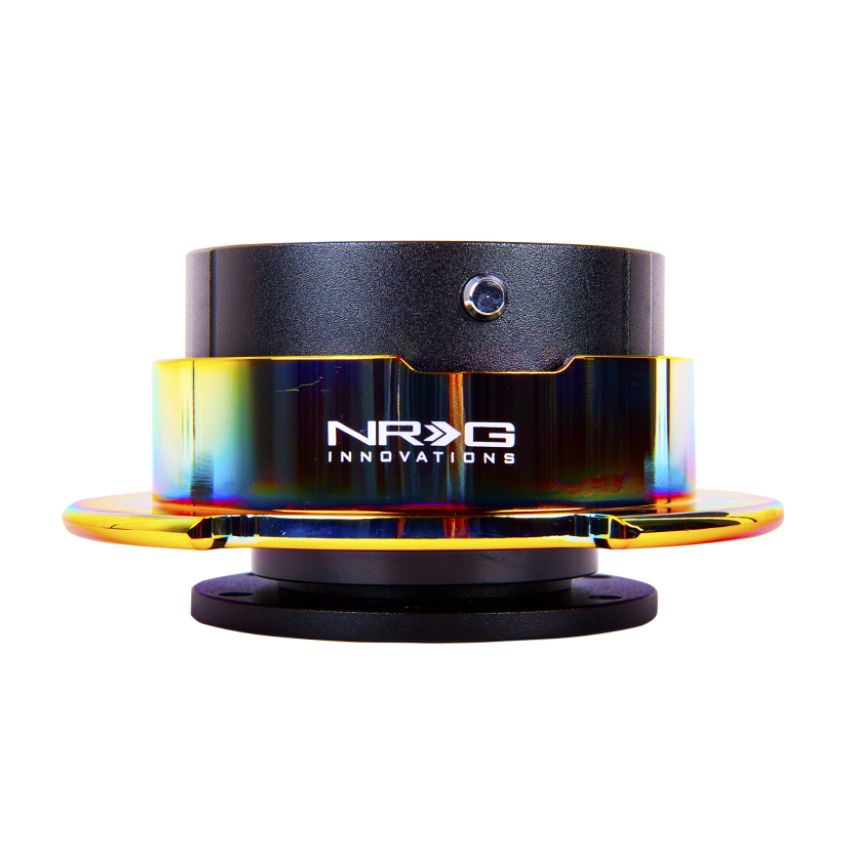 NRG Quick Release Gen 2.5 - Black Body / Neochrome Ring