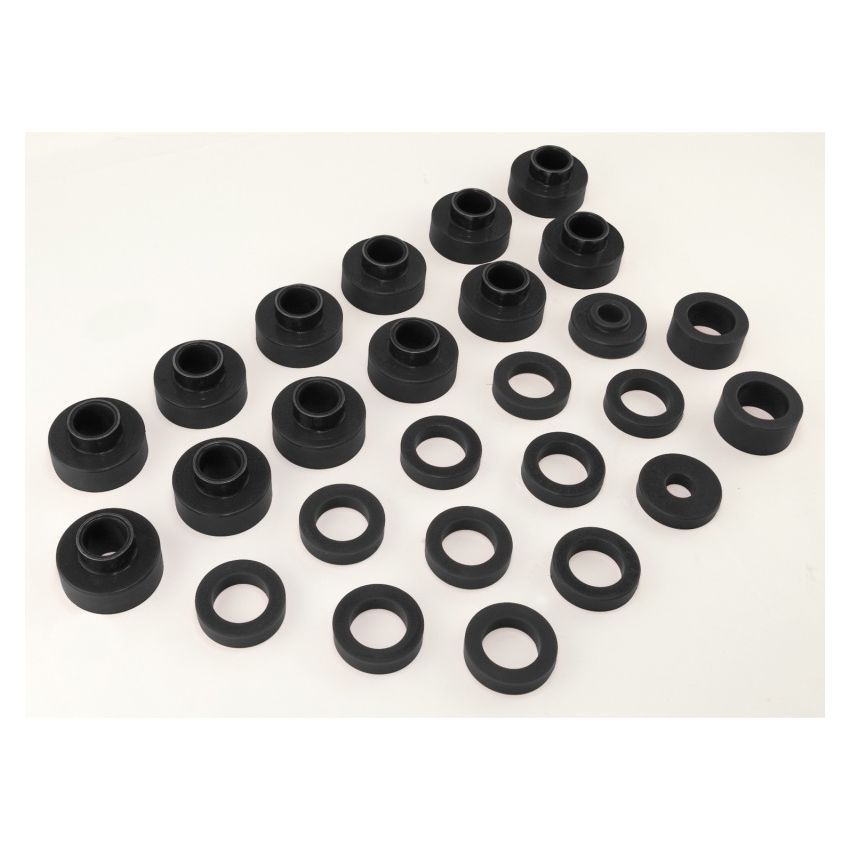 Rugged Ridge Body Mount Kit Black 81-86 Jeep CJ8