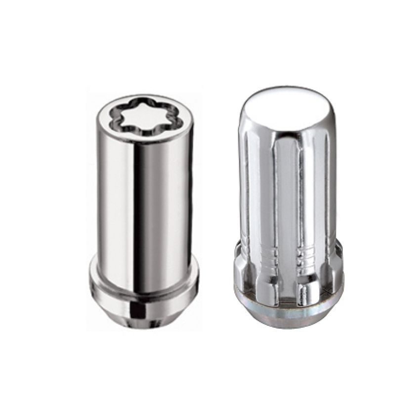 McGard (65630 MCG SPLINE INSTALL KIT 6 LUG M14X1.5 CONE SEAT W/WHL LKS (22MM HEX) (CHROME))