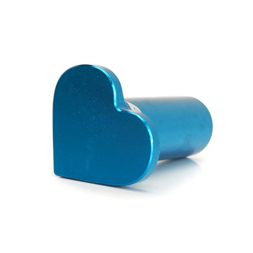 NRG Heart Shape Drift Button Toyota 86/Subaru WRX/STI/Mazda - Blue