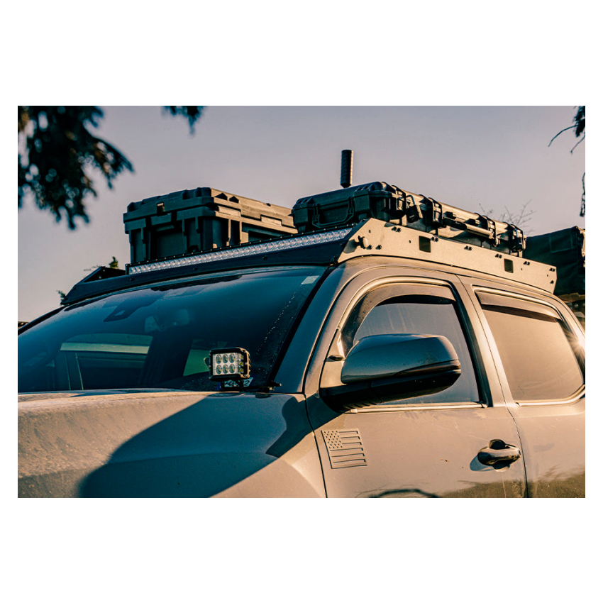 Cali Raised LED CR2755 Cali Raised 05-23 Toyota Tacoma Premium Roof Rack - No Front Light Bar / No Switch / No Lights
