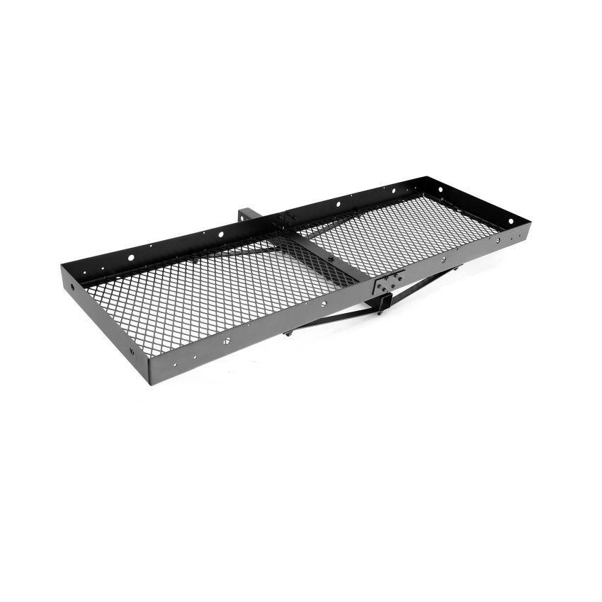 LUND 601010 Universal 20in X 60in Basic Cargo Carrier For 2in Hitches - Black