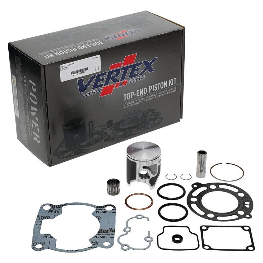 Vertex Pistons VTK23637B-1 Vertex Piston 14-23 Kawasaki KX 85 85cc Cast Replica Top End Piston Kit
