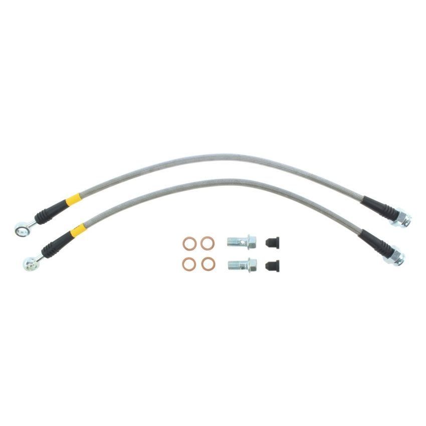 StopTech 2005 Chevrolet/GMC Silverado/Sierra 1500 Stainless Steel Rear Brake Lines
