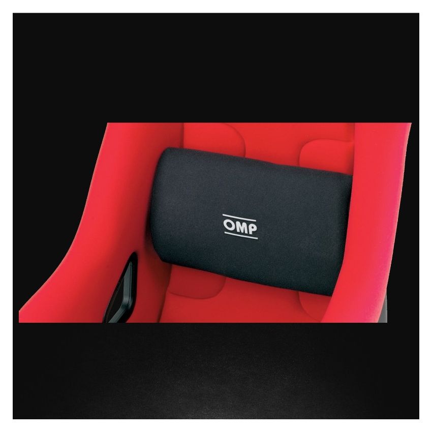 OMP RACING, INC. OMPHB0-0662-071 Lumbar Seat Cushion Black