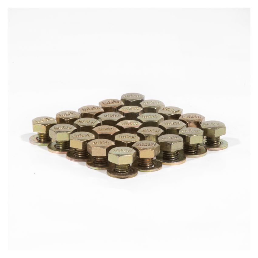 Method Lip Bolt - Zinc Plate MRW - Street - Kit