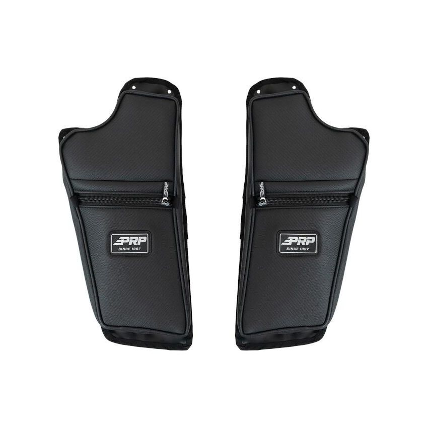 PRP Seats E118-210 2016+ Polaris General Front Lower Door Bags w/Knee Pad - Pair