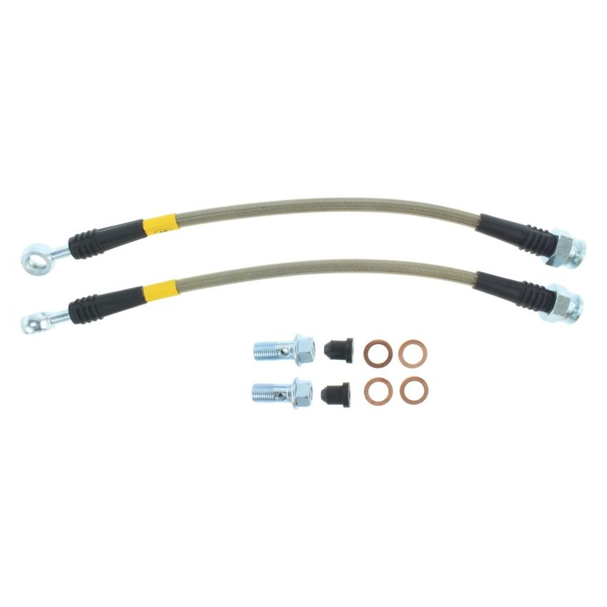 StopTech 2016 Mazda Miata Stainless Steel Rear Brake Lines
