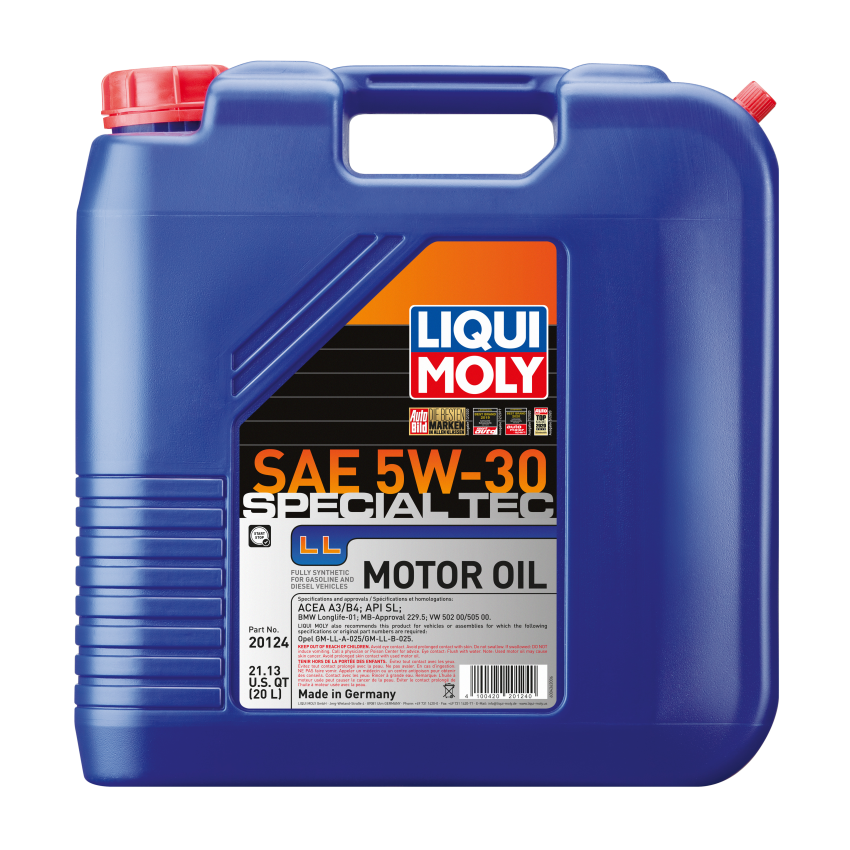 LIQUI MOLY 20124 Special Tec LL SAE 5W-30