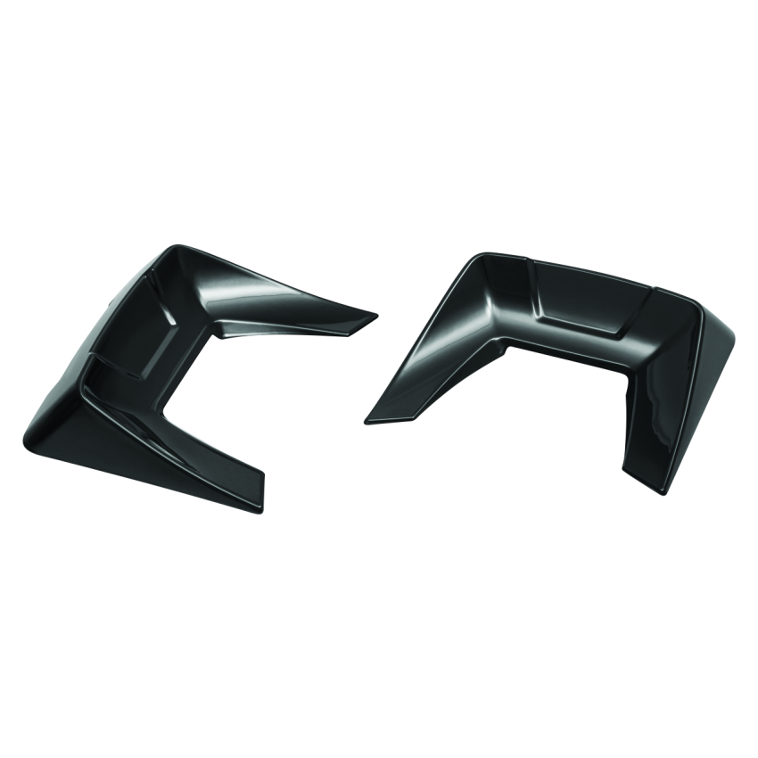 Kuryakyn 7067 Speedform Saddlebag Lid Spoilers 14-Up Touring Models Black