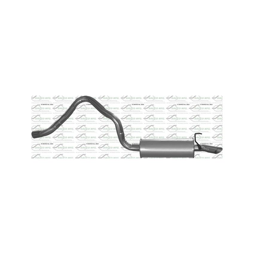 Davico 574575 Exhaust Pipe