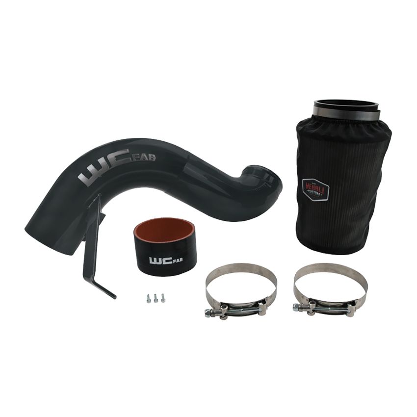 Wehrli 07.5-18 Dodge 6.7L Cummins 4in Intake Kit - Gloss Black