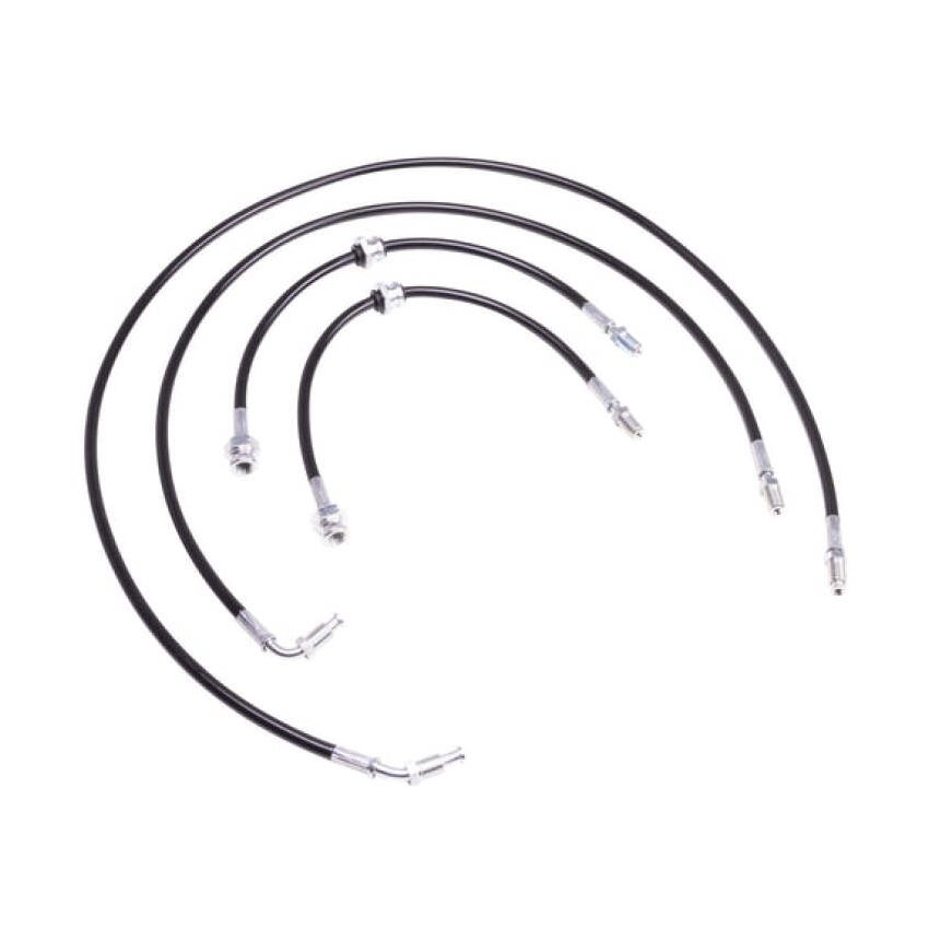 Chase Bays CB-AE86-GTSFRNTFW 83-87 Toyota AE86 Corolla Caliper Brake Lines - Front Lines